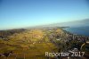 Luftaufnahme Kanton Waadt/Weinberge am Genfersee - Foto Genfersee bei Rolle 7645