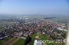 Luftaufnahme Kanton Fribourg/Kerzers - Foto Kerzers 9047