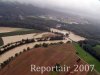 Luftaufnahme HOCHWASSER/Bei Erlinsbach - Foto Bei Erlinsbach Aug 2007 3138