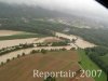 Luftaufnahme HOCHWASSER/Bei Erlinsbach - Foto Bei Erlinsbach Aug 2007 3139