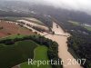 Luftaufnahme HOCHWASSER/Bei Erlinsbach - Foto Bei Erlinsbach Aug 2007 3141