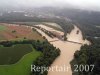 Luftaufnahme HOCHWASSER/Bei Erlinsbach - Foto Bei Erlinsbach Aug 2007 3142