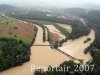 Luftaufnahme HOCHWASSER/Bei Erlinsbach - Foto Bei Erlinsbach Aug 2007 3144