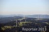 Luftaufnahme WINDENERGIE/Windpark Jura - Foto Windkraftwerk 4092