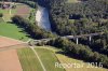 Luftaufnahme EISENBAHN/Bahn bei Andelfingen ZH - Foto Bahn in Andelfingen 7823