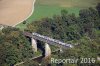 Luftaufnahme EISENBAHN/Bahn bei Andelfingen ZH - Foto Bahn in Andelfingen 7857