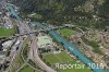 Luftaufnahme EISENBAHN/Interlaken Bahnhof - Foto Interlaken BahnhofInterlaken Bahnhof 6312