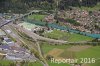 Luftaufnahme EISENBAHN/Interlaken Bahnhof - Foto Interlaken Bahnhof 6301