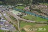 Luftaufnahme EISENBAHN/Interlaken Bahnhof - Foto Interlaken Bahnhof 6302