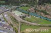 Luftaufnahme EISENBAHN/Interlaken Bahnhof - Foto Interlaken Bahnhof 6303