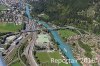 Luftaufnahme EISENBAHN/Interlaken Bahnhof - Foto Interlaken Bahnhof 6314