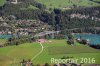 Luftaufnahme EISENBAHN/Interlaken Bahnhof - Foto Interlaken Bahnhof 6852