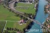 Luftaufnahme EISENBAHN/Interlaken Bahnhof - Foto Interlaken Bahnhof 6870