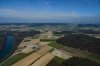 Luftaufnahme UMWELTBELASTUNG/Rheinau Nagra-Sondierbohrungen - Foto Nagra Rheinau 2953