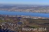 Luftaufnahme Kanton Zuerich/Zuerichsee/Zuerichsee bei Thalwil - Foto Thalwil 9684