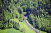 Luftaufnahme Kanton Zug/Zimmerbergtunnel - Foto Zimmerbergtunnel1