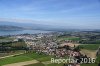 Luftaufnahme Kanton Fribourg/Gurwolf Courgevaux FR - Foto Gurwolf 7332