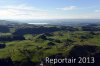 Luftaufnahme LANDWIRTSCHAFT/Huegellandschaft bei Zug - Foto Menzingen 5938