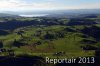 Luftaufnahme LANDWIRTSCHAFT/Huegellandschaft bei Zug - Foto Menzingen 5956