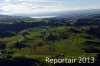 Luftaufnahme LANDWIRTSCHAFT/Huegellandschaft bei Zug - Foto Menzingen 5958