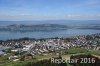 Luftaufnahme Kanton Fribourg/Murten - Foto Murten 7359