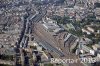 Luftaufnahme EISENBAHN/Genf Bahnhof - Foto Genf Bahnhof 5246