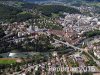 Luftaufnahme EISENBAHN/Baden Bahnhof - Foto Baden BahnhofP8223799