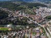 Luftaufnahme EISENBAHN/Baden Bahnhof - Foto Baden BahnhofP8223801