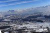 Luftaufnahme Kanton Luzern/Stadt Luzern/Luzern im Winter - Foto Luzern 6163