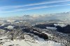 Luftaufnahme Kanton Luzern/Stadt Luzern/Luzern im Winter - Foto Luzern 6171