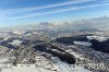 Luftaufnahme Kanton Luzern/Stadt Luzern/Luzern im Winter - Foto Luzern 6172