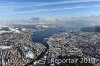 Luftaufnahme Kanton Luzern/Stadt Luzern/Luzern im Winter - Foto Luzern 6190