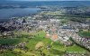 Luftaufnahme Kanton Zug/Stadt Zug/Grienbachstrasse - Foto Gemeindegrenze Zug BaarGrienbachstrasse Zug