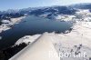 Luftaufnahme Kanton Schwyz/Sihlsee/Sihlsee im Winter - Foto Sihlsee 3127