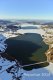 Luftaufnahme Kanton Schwyz/Sihlsee/Sihlsee im Winter - Foto Sihlsee 9317