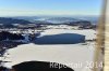 Luftaufnahme Kanton Schwyz/Sihlsee/Sihlsee im Winter - Foto Sihlsee 9321