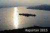 Luftaufnahme Kanton Zuerich/Zuerichsee/Abendstimmung - Foto Bearbeitet Ufenau 3375