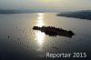 Luftaufnahme Kanton Zuerich/Zuerichsee/Abendstimmung - Foto Ufenau 3346