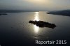 Luftaufnahme Kanton Zuerich/Zuerichsee/Abendstimmung - Foto Ufenau 3347