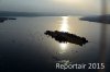 Luftaufnahme Kanton Zuerich/Zuerichsee/Abendstimmung - Foto Ufenau 3348