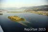 Luftaufnahme Kanton Zuerich/Zuerichsee/Abendstimmung - Foto Ufenau 3354