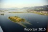 Luftaufnahme Kanton Zuerich/Zuerichsee/Abendstimmung - Foto Ufenau 3355