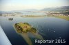 Luftaufnahme Kanton Zuerich/Zuerichsee/Abendstimmung - Foto Ufenau 3357