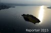 Luftaufnahme Kanton Zuerich/Zuerichsee/Abendstimmung - Foto Ufenau 3363