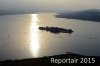 Luftaufnahme Kanton Zuerich/Zuerichsee/Abendstimmung - Foto Ufenau 3376