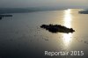 Luftaufnahme Kanton Zuerich/Zuerichsee/Abendstimmung - Foto Ufenau 3379