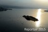 Luftaufnahme Kanton Zuerich/Zuerichsee/Abendstimmung - Foto Ufenau 3382