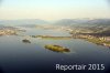 Luftaufnahme Kanton Zuerich/Zuerichsee/Abendstimmung - Foto Ufenau 3388