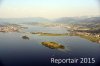 Luftaufnahme Kanton Zuerich/Zuerichsee/Abendstimmung - Foto Ufenau 3390