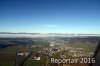 Luftaufnahme UMWELTBELASTUNG/Nebeldecke bei Reiden - Foto Hochnebel-bei-Reiden-LU 2223